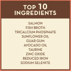 AvoDerm Grain-Free Salmon Entree Salmon Consomme Canned Cat Food -Furry Feast 65258 PT3. AC SS1800 V1657661014