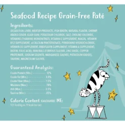 Tiny Tiger Pate Seafood Recipe Grain-Free Canned Cat Food & Tiny Tiger, Lickables, Variety Pack, Bisque Cat Treat & Topper -Furry Feast 652854 PT3. AC SS1800 V1664899439