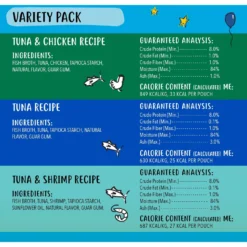Tiny Tiger Pate Salmon Recipe Grain-Free Canned Cat Food & Tiny Tiger, Lickables, Variety Pack, Bisque Cat Treat & Topper -Furry Feast 652902 PT7. AC SS1800 V1664899672