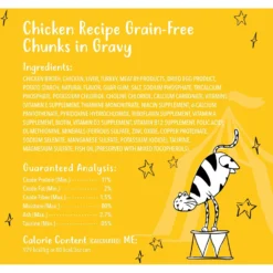 Tiny Tiger Chunks In Gravy Chicken Recipe Grain-Free Canned Cat Food & Tiny Tiger Lickables, Senior Formula, Tuna & Chicken Recipe, Bisque Cat Treat & Topper -Furry Feast 653110 PT3. AC SS1800 V1664898451
