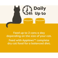 Applaws Chicken Breast With Cheese Canned Cat Food -Furry Feast 65374 PT4. AC SS1800 V1658155585