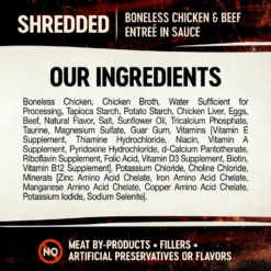 Wellness CORE Signature Selects Shredded Boneless Chicken & Turkey Entree In Sauce Grain-Free Natural Canned Cat Food & Wellness CORE Signature Selects Shredded Boneless Chicken & Beef Entree In Sauce Grain-Free Canned Cat Food -Furry Feast 662646 PT6. AC SS1800 V1667333852