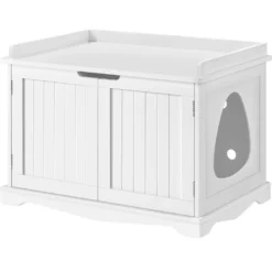 Yaheetech Litter Box Furniture Cat House -Furry Feast 677238 PT1. AC SS1800 V1687374465