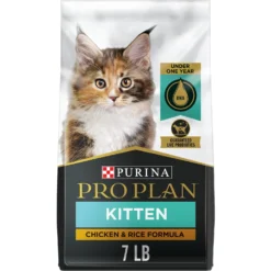 Purina Pro Plan Kitten Chicken & Rice Formula Dry Cat Food