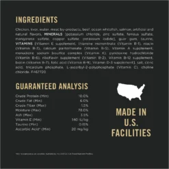Purina Pro Plan Focus Adult 11+ Classic Chicken & Beef Entree Canned Cat Food -Furry Feast 67919 PT4. AC SS1800 V1641252399