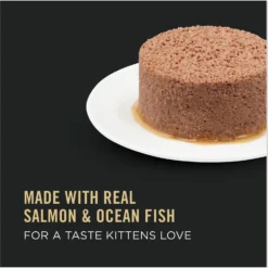 Purina Pro Plan Kitten Classic Salmon & Ocean Fish Entree Canned Cat Food -Furry Feast 67928 PT1. AC SS1800 V1645817191