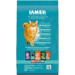 Iams ProActive Health Indoor Weight & Hairball Care Adult Dry Cat Food & PrettyLitter Health Monitoring Cat Litter -Furry Feast 683398 PT2. AC SS1800 V1666184359