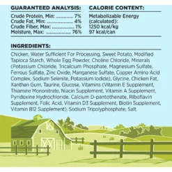 BIXBI Liberty Chicken With Sweet Potato Pate Recipe Grain-Free Wet Cat Food, 2.75-oz Can, Case Of 24 9 BIXBI Liberty Chicken With Sweet Potato Pate Recipe Grain-Free Wet Cat Food, 2.75-oz Can, Case Of 24 -Furry Feast 691286 PT3. AC SS1800 V1666839270