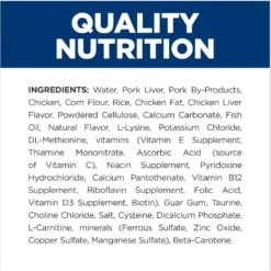 Hill's Prescription Diet Y/d Thyroid Care With Chicken Wet Cat Food -Furry Feast 69820 PT7. AC SS1800 V1688073594