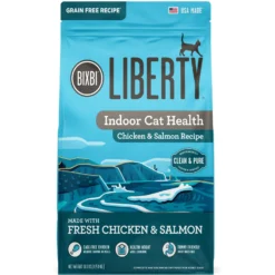 BIXBI Liberty Indoor Health Chicken & Salmon Recipe Grain-Free Dry Cat Food