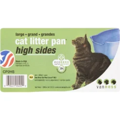 Van Ness High Sides Cat Litter Pan, Blue -Furry Feast 70442 PT8. AC SS1800 V1540302511
