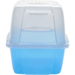 Van Ness Translucent Enclosed Cat Litter Pan -Furry Feast 70455 PT2. AC SS1800 V1536765007