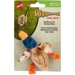 Ethical Pet Skinneeez Barnyard Creature Stuffing-Free Plush Cat Toy With Catnip, Color Varies -Furry Feast 71308 PT2. AC SS1800 V1525718865