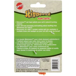 Ethical Pet Skinneeez Barnyard Creature Stuffing-Free Plush Cat Toy With Catnip, Color Varies -Furry Feast 71308 PT3. AC SS1800 V1525718867