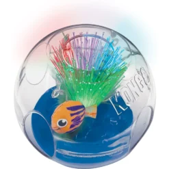 KONG Bat-a-Bout Glow Aquarium Cat Toy With Catnip