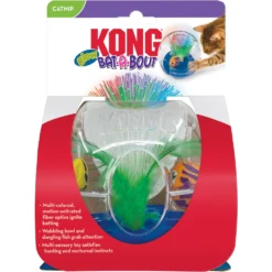 KONG Bat-a-Bout Glow Aquarium Cat Toy With Catnip -Furry Feast 722582 PT2. AC SS1800 V1671037997