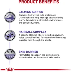 Royal Canin Veterinary Diet Adult Calm Dry Cat Food -Furry Feast 73703 PT2. AC SS1800 V1642609282