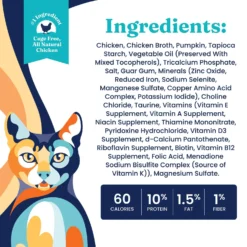 Solid Gold Nature's Harmony Chicken & Pumpkin Recipe In Gravy Grain-Free Wet Cat Food, 2.8-oz Can, 24 Count -Furry Feast 739158 PT3. AC SS1800 V1670944001