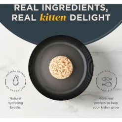 Reveal Natural Limited Ingredient Grain-Free Chicken Breast In Broth Wet Kitten Food, 2.47-oz, Case Of 12 10 Reveal Natural Limited Ingredient Grain-Free Chicken Breast In Broth Wet Kitten Food, 2.47-oz, Case Of 12 -Furry Feast 752446 PT3. AC SS1800 V1673648125