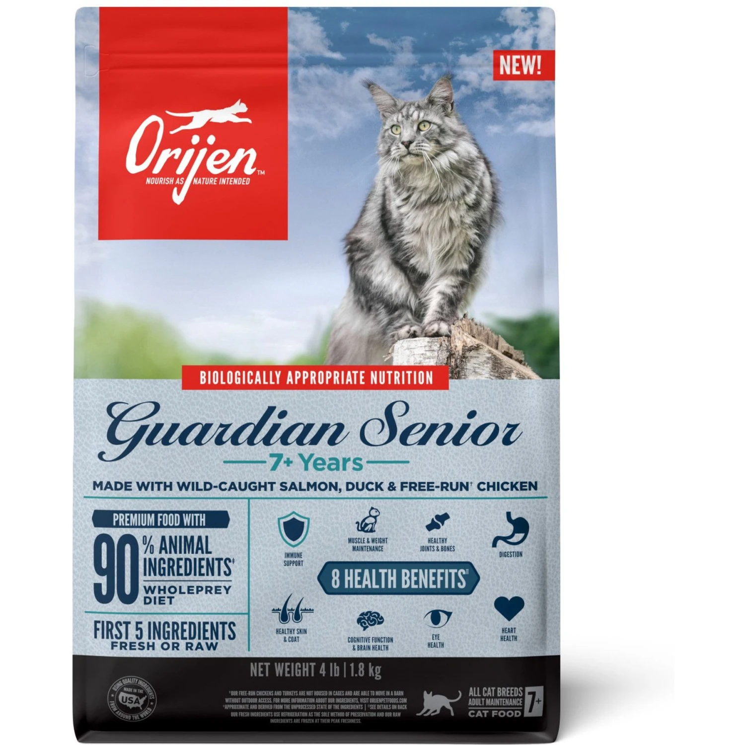 ORIJEN Guardian Senior 7+ Grain-Free Dry Cat Food 1 ORIJEN Guardian Senior 7+ Grain-Free Dry Cat Food