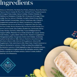 Blue Buffalo Basics Skin & Stomach Care Grain-Free Formula Fish & Potato Indoor Adult Dry Cat Food -Furry Feast 75581 PT4. AC SS1800 V1646272283