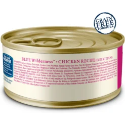 Blue Buffalo Wilderness Kitten Salmon Grain-Free Canned Cat Food -Furry Feast 75637 PT1. AC SS1800 V1646794301