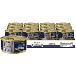 Blue Buffalo Wilderness Mature Chicken Recipe Grain-Free Canned Cat Food