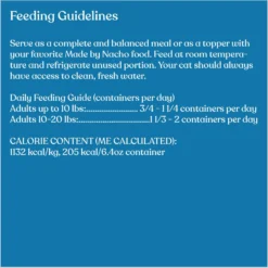 Made By Nacho Digestive Support Pate Haddock Recipe In Bone Broth Grain-Free Wet Cat Food, 6.4-oz Tetra, Case Of 12 -Furry Feast 756542 PT4. AC SS1800 V1675873494