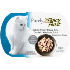 Fancy Feast Purely Tender Tongol Tuna Wet Cat Food