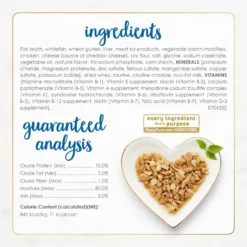 Fancy Feast Delights With Cheddar Grilled Whitefish & Cheddar Cheese Feast In Gravy Canned Cat Food -Furry Feast 75958 PT6. AC SS1800 V1693929449