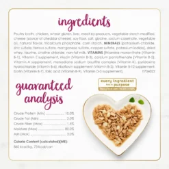 Fancy Feast Delights With Cheddar Grilled Chicken & Cheddar Cheese Feast In Gravy Canned Cat Food -Furry Feast 75960 PT6. AC SS1800 V1693928842