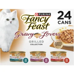 Fancy Feast Gravy Lovers Poultry & Beef Feast Variety Pack Canned Cat Food