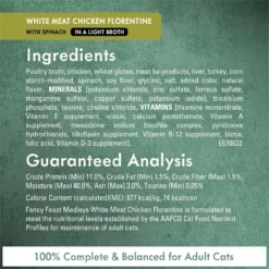 Fancy Feast Medleys Florentine Collection Pack Canned Cat Food -Furry Feast 75990 PT5. AC SS1800 V1683819413