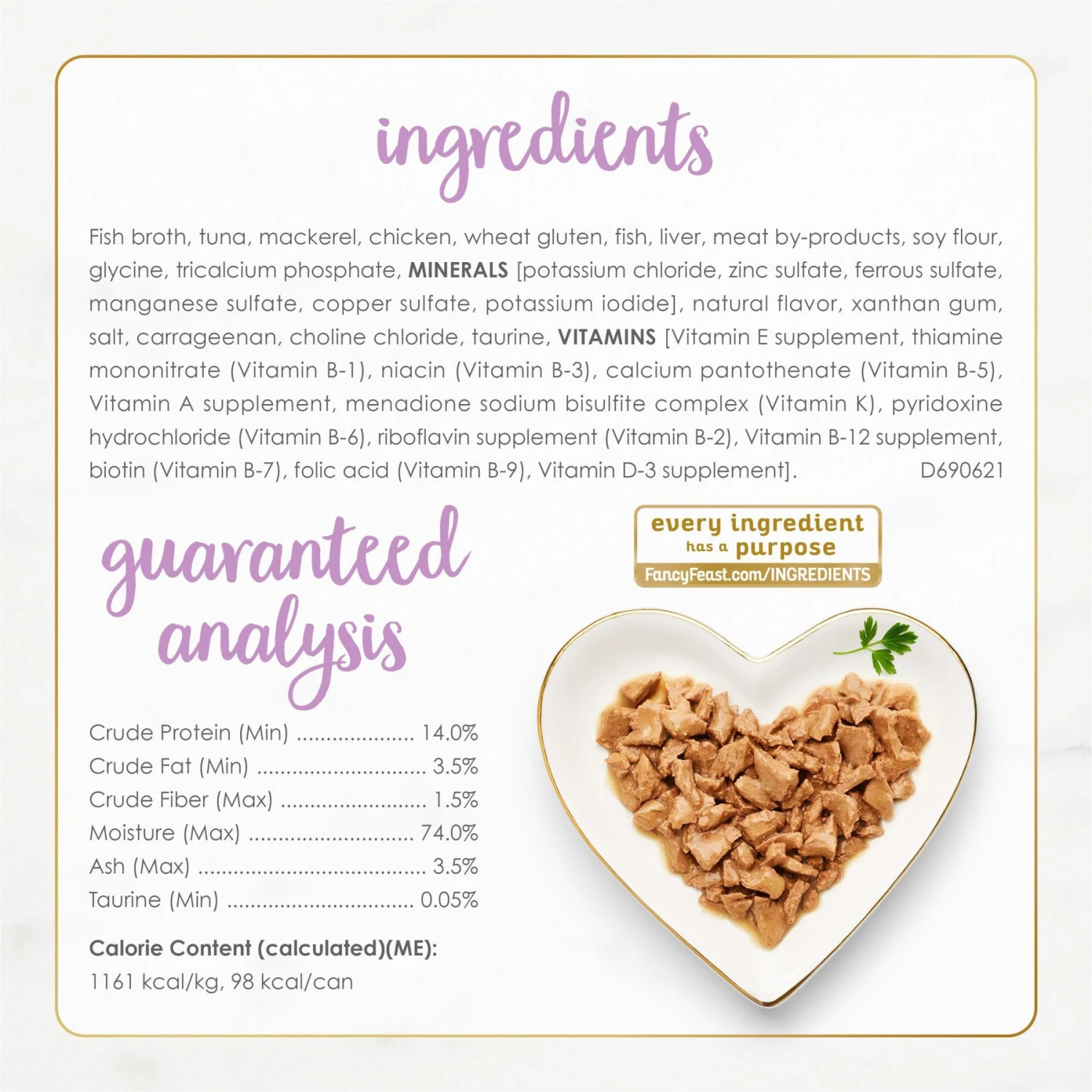 Fancy Feast Flaked Tuna & Mackerel Feast Wet Cat Food 6 Fancy Feast Flaked Tuna & Mackerel Feast Wet Cat Food - Image 6