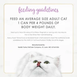 Fancy Feast Flaked Tuna & Mackerel Feast Wet Cat Food 16 Fancy Feast Flaked Tuna & Mackerel Feast Wet Cat Food -Furry Feast 76061 PT7. AC SS1800 V1700170158