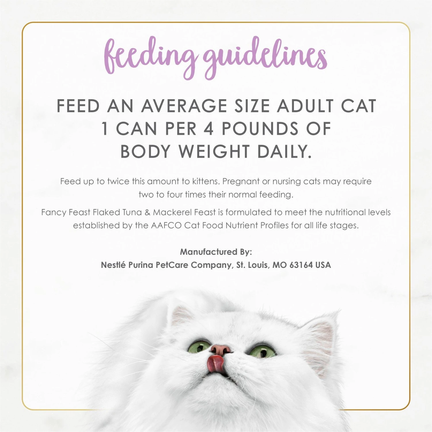 Fancy Feast Flaked Tuna & Mackerel Feast Wet Cat Food 8 Fancy Feast Flaked Tuna & Mackerel Feast Wet Cat Food - Image 8