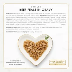 Fancy Feast Grilled Poultry & Beef Feast Variety Pack Canned Cat Food -Furry Feast 76093 PT7. AC SS1800 V1683817808