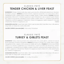 Fancy Feast Classic Poultry & Beef Pate Collection Feast Variety Pack Wet Cat Food -Furry Feast 76173 PT3. AC SS1800 V1702938858