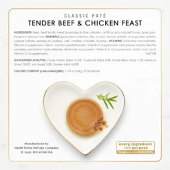 Fancy Feast Classic Poultry & Beef Pate Collection Feast Variety Pack Wet Cat Food -Furry Feast 76173 PT4. AC SS1800 V1702938857