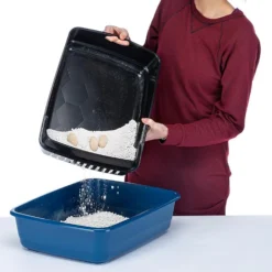 Ferplast Ariel Plus Litter Box With Litter Guard -Furry Feast 762358 PT2. AC SS1800 V1677250009