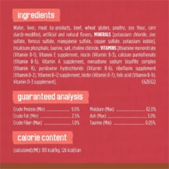 Friskies Extra Gravy Chunky With Beef In Savory Gravy Canned Cat Food -Furry Feast 76286 PT6. AC SS1800 V1700157988