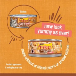Friskies Extra Gravy Chunky With Chicken In Savory Gravy Canned Cat Food -Furry Feast 76290 PT1. AC SS1800 V1699369698