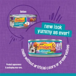 Friskies Tasty Treasures Pate Liver, Turkey & Chicken Wet Cat Food -Furry Feast 76340 PT1. AC SS1800 V1700157289