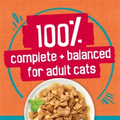 Friskies Tasty Treasures Chicken, Tuna & Scallop Flavor In Gravy Canned Cat Food -Furry Feast 76344 PT5. AC SS1800 V1700160930