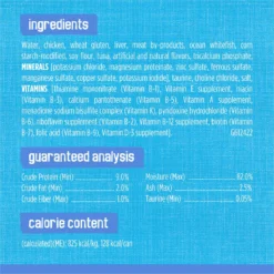 Friskies Savory Shreds With Ocean Whitefish & Tuna In Sauce Canned Cat Food -Furry Feast 76352 PT6. AC SS1800 V1700156890