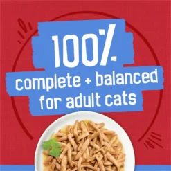 Friskies Savory Shreds With Beef In Gravy Canned Cat Food -Furry Feast 76362 PT5. AC SS1800 V1700158456