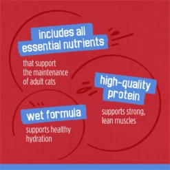 Friskies Savory Shreds With Beef In Gravy Canned Cat Food -Furry Feast 76362 PT7. AC SS1800 V1700157673