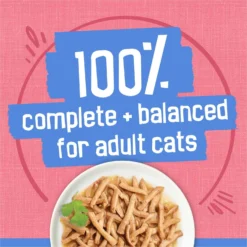 Friskies Savory Shreds With Salmon In Sauce Canned Cat Food -Furry Feast 76366 PT5. AC SS1800 V1700157204