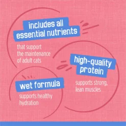 Friskies Savory Shreds With Salmon In Sauce Canned Cat Food -Furry Feast 76366 PT7. AC SS1800 V1700160876