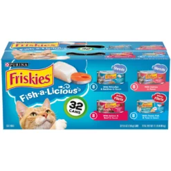 Friskies Fish-A-Licious Variety Pack Canned Cat Food